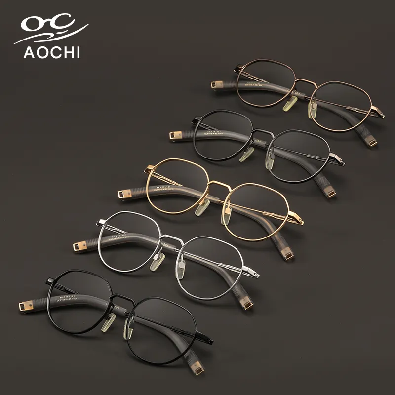 High Quality Japanese Handmade Designer Glass Men Women Pure Titanium Eyewear Retro Computer Glasses Optical Eyeglasses Frames