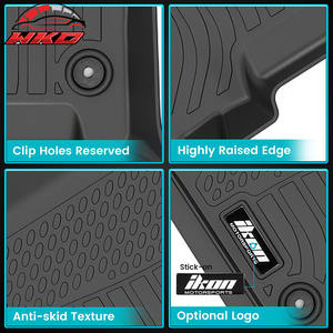 Fits <b>For</b> Ram 1500 Quad Cab 2025-2026 TPE All Weather Floor Mats Cargo Liner <b>Carpets</b> 3D Molded Waterproof - Product Image 3