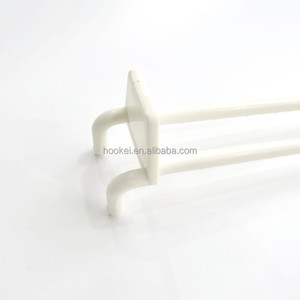 Enkele Prong Plastic Kartonnen <span class=keywords><strong>Display</strong></span> Pegboard Haak - Product Image 3