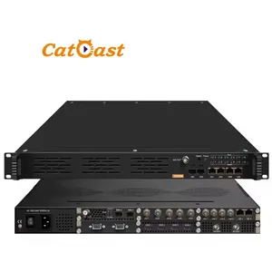 Processador de vídeo para tv digital, 6 módulos feito pelo cliente catcast headend para sistema catv