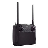 Drone intelligent télécommandé d'entreprise SIYI MK15 Mini certifié RC, portée de 15 km, écran 5,5 pouces 1080p 60fps, latence de 180 ms, batterie
