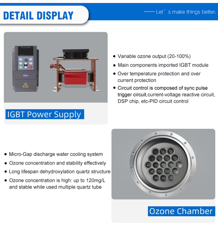 Industrial Ozone Generator 200gr I Water Purifier Swimming