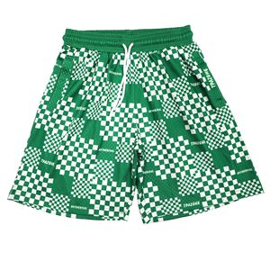 Short de basket-ball léger pour homme en maille extensible Short de sport et de course Style rétro vintage Cordon de serrage élastique à la taille - Product Image 6