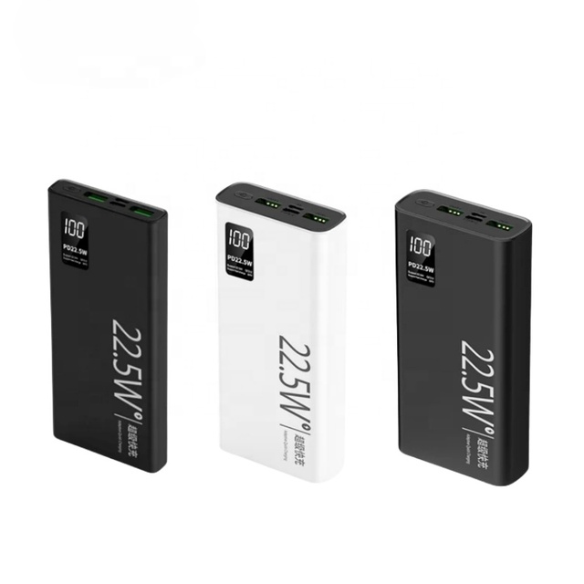 PD20W 20W Super Fast Charging 30000mAh Power Bank Dual USB & Type-C Bidirectional Charging Micro USB Portable