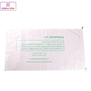 China Green Building Garbage Sand Bag With A Tie String