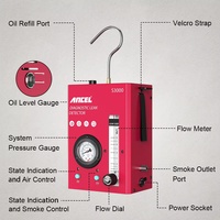 Détecteur de fuite de fumée automobile ANCEL S3000 12V, outil de diagnostic EVAP, testeur de vide, localisateur de fuite de conduite de carburant pour moto