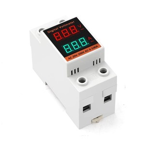Misuratore di Tensione e Corrente AC Hord HD45 con Display Digitale 220V/380V, Doppio Display Combinato per Montaggio su Guida, Monofase, Classe di Precisione 0.5 - Product Image 3