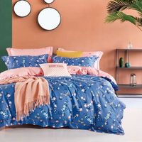 Edredón de algodón con diseño impreso, ropa de cama suave y cálida personalizada, oferta especial de fábrica