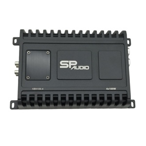 Venta directa de fábrica, pedido a granel, venta al por mayor, amplificador de coche de gama alta de fundición a presión, 4 canales, 100W, clase D, amplificador de coche 400,4 - Product Image 3