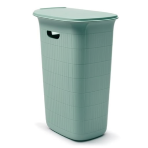 Porta biancheria <b>plastica</b> riciclata (36Lt) DOMUS HOME COLLECTION Green tea 90902 - Product Image 2