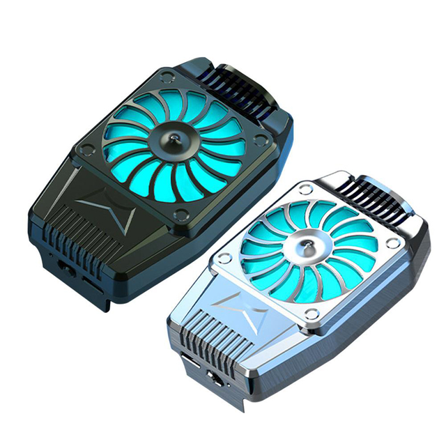 Mobile Cooling Pad Phone Holdermini Cooler Fan for Smartphone Games Radiator