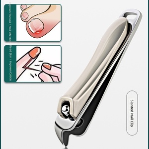 Coupe-ongles en acier inoxydable, 3 pièces, coupe-ongles incliné, coupe-ongles pour pédicure, pour les soins des pieds - Product Image 1