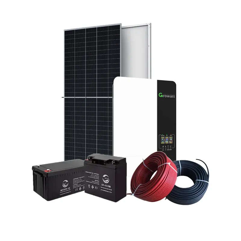 10kw New Solar Energy System Hybrid Power Smart Complete Set Portable Solar Power System for Home Off-grid Inverter