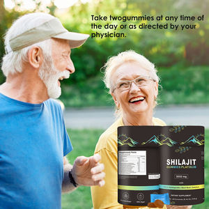 NUEVAS Gomitas de Shilajit del Himalaya, Resina de Shilajit, <span class=keywords><strong>Tribulus</strong></span> <span class=keywords><strong>Terrestris</strong></span>, Ashwagandha, Panax Ginseng, Gomitas para Energía, Cerebro e Inmunidad - Product Image 2