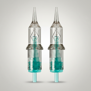 Aiguilles de cartouche de tatouage stérilisées au gaz EO de 0,25 mm, en acier inoxydable, jetables, pour tatouage professionnel PMU - Product Image 1