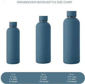 Gourde isotherme en acier inoxydable 304 avec logo personnalisé, 350 ml, 500 ml, 750 ml, 1000 ml, pour boissons chaudes/froides, isolation 12-24h, voyage, randonnée - Product Image 4