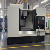 Centre d'usinage CNC VMC855 haute précision ±0,005 mm, machine de fraisage vertical à taraudage rigide pour la production de pièces métalliques