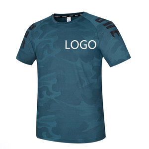 DTL-61135 personnalisé en nylon à manches courtes <span class=keywords><strong>Camouflage</strong></span> imprimé à séchage rapide adapté à la course à pied Fitness <span class=keywords><strong>T</strong></span>-<span class=keywords><strong>shirt</strong></span> Muscle Fitness pour hommes - Product Image 1