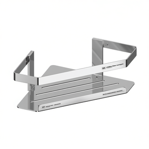 Estante Esquinero para Ducha Myline, Cromado, 29.5 cm de Ancho, 21 cm de Largo, Almacenamiento para Baño - Product Image 3