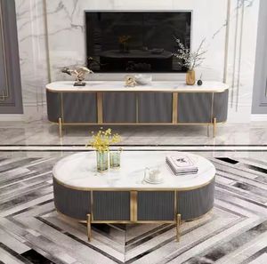 Mueble de TV Multifuncional Moderno, Mueble de Madera Duradero con Diseño Elegante para Sala de Estar, Precio - Product Image 4