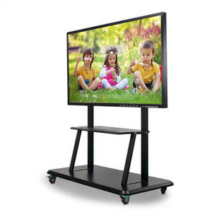 ไวท์บอร์ดอินเทอร์แอคทีฟ LCD ขนาด 75 นิ้ว 4K ระบบแสดงผลสีคุณภาพสูง หน้าจอเกรด A ความละเอียด Ultra HD ระบบสัมผัสอัจฉริยะ IWB สำหรับห้องประชุมระดับไฮเอนด์ - Product Image 3