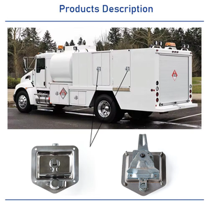 批发304不锈钢折叠压缩闩锁重型车辆抛光房车工具箱T型手柄桨闩锁 - Product Image 6