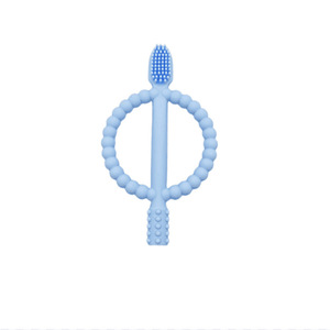 CLDY Mordedores <span class=keywords><strong>de</strong></span> Silicona <span class=keywords><strong>para</strong></span> <span class=keywords><strong>Bebés</strong></span>, Cepillos <span class=keywords><strong>de</strong></span> Dientes <span class=keywords><strong>para</strong></span> <span class=keywords><strong>Bebés</strong></span>, 2 Piezas, Juego <span class=keywords><strong>de</strong></span> Mordedores Suaves Libres <span class=keywords><strong>de</strong></span> BPA <span class=keywords><strong>para</strong></span> Niños y Niñas <span class=keywords><strong>de</strong></span> <span class=keywords><strong>3</strong></span> <span class=keywords><strong>Meses</strong></span>, Hecho en China - Product Image 4