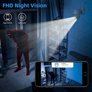 HD IP <span class=keywords><strong>Camera</strong></span> Ngoài Trời 1080P WIFI không dây PTZ máy ảnh ai con người phát hiện an ninh máy ảnh P2P CCTV video giám <span class=keywords><strong>s</strong></span>át - Product Image 6