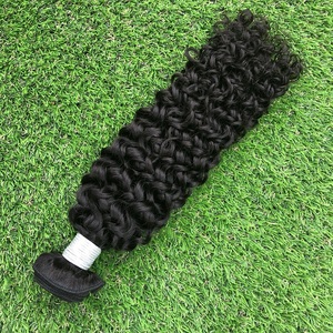 Màu Sắc Tự Nhiên 1B Brazil Bất Trinh Nữ Nhân Phần Mở Rộng Tóc 100% Dệt Và Tóc Xoăn - Product Image 6