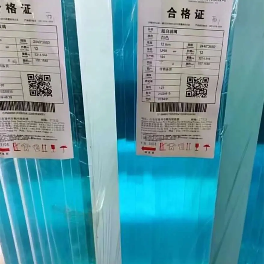 Tengzhou jinjing Vidro 2mm 3mm 4mm 5mm 6mm 8mm 10mm flutuador incolor de vidro fabricado na china