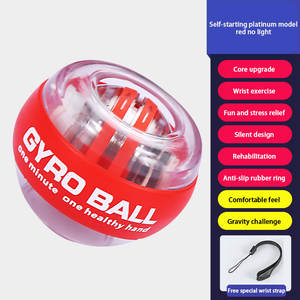 Gyroskopische Silikon-Handgelenk-Rückkehrleistung Gyro-Ball-Übungsgerät Einbaugelenk-Gyroball-Roller Handgelenk-Training Ball-Behinderung 5-farbige Led-Leuchte - Product Image 3