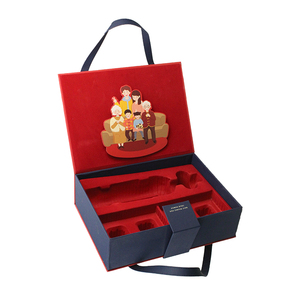 Wholesale Luxury Hard <b>Magnetic</b> Wig <b>Box</b> UV Coating Satin Packaging Custom Logo Embossed Matt Lamination Recyclable Hair - Product Image 1