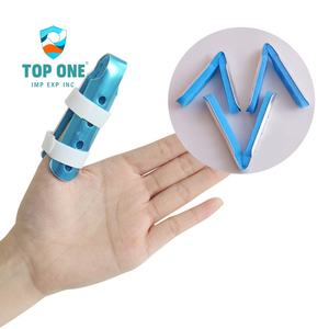 TopOne Lot de 3 attelles de support en métal pour doigts en aluminium pour les doigts cassés redressant l'arthrite Sports Entertainment - Product Image 5