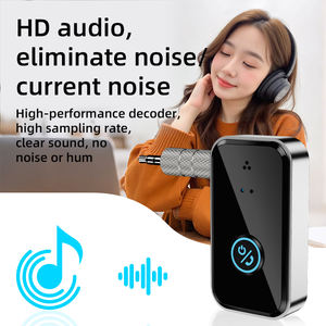 <span class=keywords><strong>Kit</strong></span> <span class=keywords><strong>voiture</strong></span> BT avec logo personnalisé, nouveau design, <span class=keywords><strong>musique</strong></span> portable, récepteur audio stéréo sans fil, émetteur-récepteur BT 5.3 pour téléphone - Product Image 3