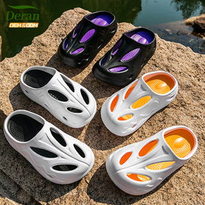 DERAN OEM Chaussures pour hommes grandes tailles, sandales d'été à bout fermé, en EVA, excellente qualité, sabots de jardin, semelle intérieure imperméable - Product Image 2
