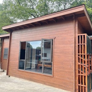 Quiosco de madera personalizado de diseño rústico para exteriores, para uso en puestos de venta, con material de madera. - Product Image 1