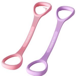 Bande de résistance en silicone en forme de 8 pour l'ouverture dorsale, fitness, étirements, exercices à domicile, aide au yoga unisexe pour l'Europe centrale - Product Image 3