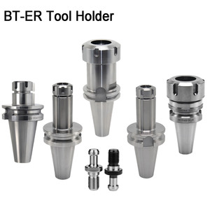 Pemegang Alat BT Shengda BT40 Holder ER16 ER25 ER32 Collet Chuck untuk Spindle CNC - Product Image 1