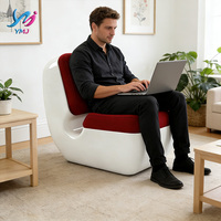 Chaise de réception moderne et durable en fibre de verre, écologique, confortable, pour la maison, le bureau, le salon, l'appartement, l'hôtel