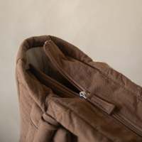 Sac à main pour ordinateur portable de voyage extérieur de grande taille, fabriqué en usine OEM, sacs à main personnalisés pour femmes, doux, matelassés, avec mini sac à main