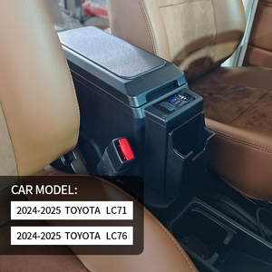 Refrigerador Portátil para Automóvil con Compresor de Corriente Continua de 7L, Refrigerador para Automóvil para Toyota LC71,76 - Product Image 3