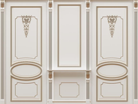 Papier peint mural personnalisé moderne, style européen moderne, panneau mural sculpté, papier peint 3D pour salon, décoration murale autocollante