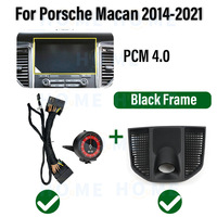 Cronómetro LCD para tablero Interior para Porsche Macan 2014 -2021, reloj cronógrafo Central, brújula, medidor electrónico, accesorios de reloj