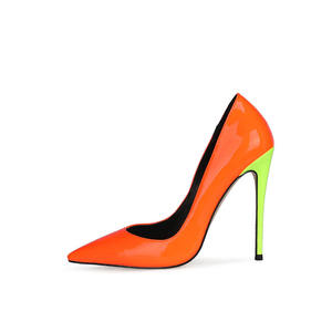 Grosir Pabrik <span class=keywords><strong>Chengdu</strong></span> sepatu pump wanita elegan Pu seksi Stiletto sepatu hak tinggi tunggal - Product Image 1