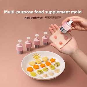 ชุดเครื่องตัดเส้นก๋วยเตี๋ยวผ<span class=keywords><strong>ล</strong></span>ไม้ บิสกิต อาหาร แม่พิมพ์กดผัก คุกกี้ขนาดเล็ก ทำจากสแตนเ<span class=keywords><strong>ล</strong></span>ส สำหรับเด็ก - Product Image 5