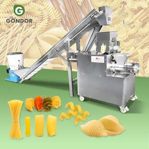 Forme de poisson utilisé de seconde main nid automatique pâtes italiennes 3 D granulés cuire vendre paille faire machine équipement de nouilles - Product Image 1