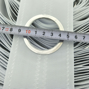 Accessoires <span class=keywords><strong>de</strong></span> rideaux au design moderne, 75 mm, anneaux métalliques pour rideaux <span class=keywords><strong>en</strong></span> polyester avec trous - Product Image 4