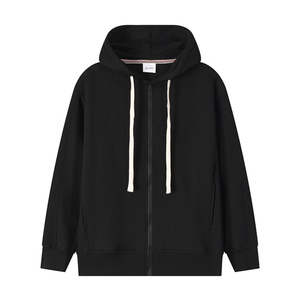 เสื้อฮู้ดคาร์ดิแกนซิปผู้ชาย Zero Pressure สวมใส่สบาย ผ้าไลโอเซลล์เนื้อนุ่ม พิมพ์ลายดิจิตอล สีพื้น สำหรับฤดูหนาว - Product Image 1