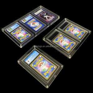 Protecteur de carte en acrylique transparent résistant aux UV, plaque magnétique en plexiglas, étui pour cartes à collectionner Pokémon - Product Image 4