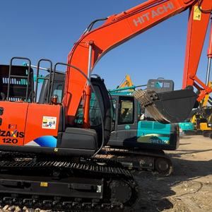 Excavatrice HitachiZX120 de 12 tonnes, marque réputée Hitachi, excavatrice d'occasion fabriquée au Japon avec peu d'heures de travail - Product Image 2